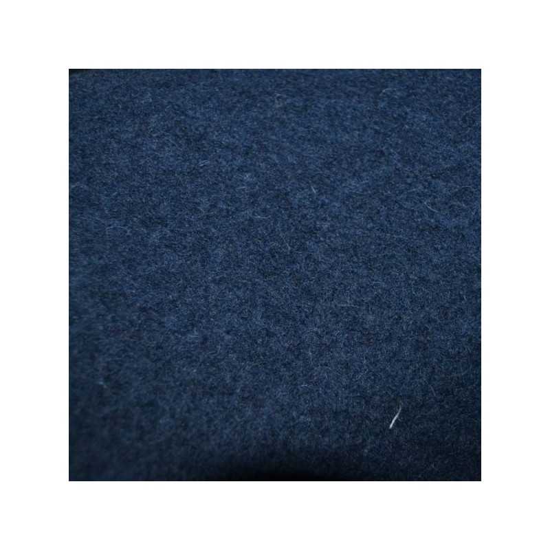 Tessuto in lana cotta blu altezza 1,4 m