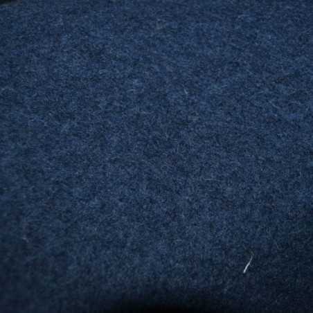 Tessuto in lana cotta blu altezza 1,4 m