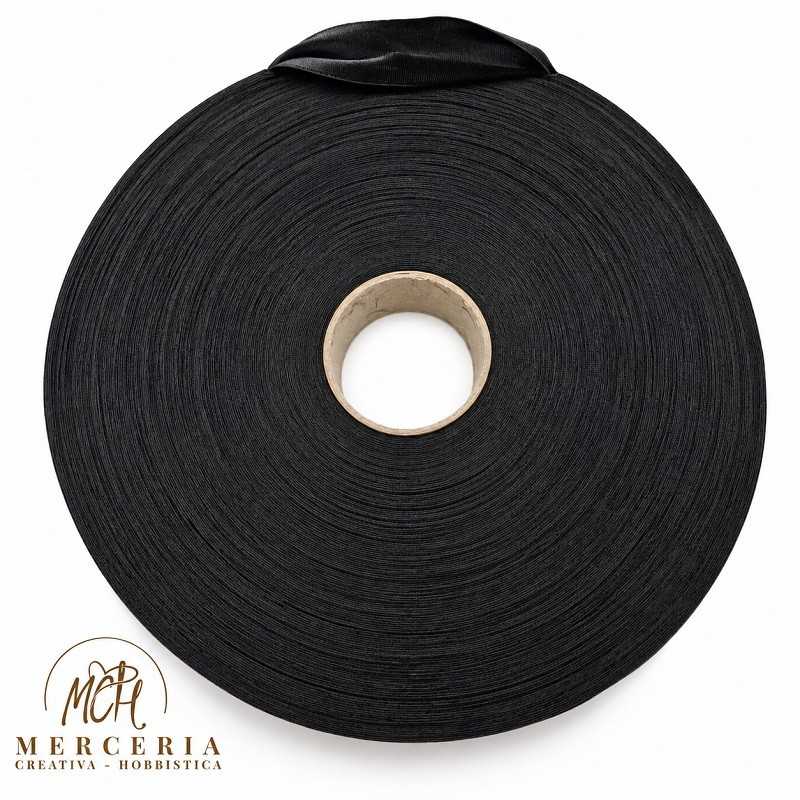 Fettuccia Pizza in Velluto Nero 3 cm – 380 g