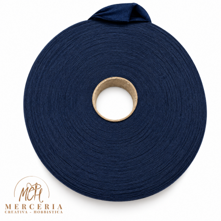 Fettuccia Pizza in Velluto Blu 3 cm – 380 g
