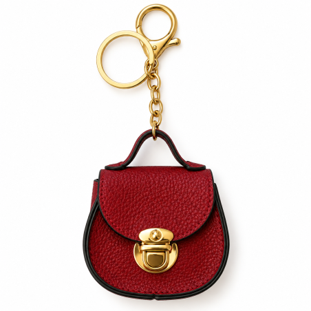 Ciondolo Mini Borsa con Moschettone per Borse